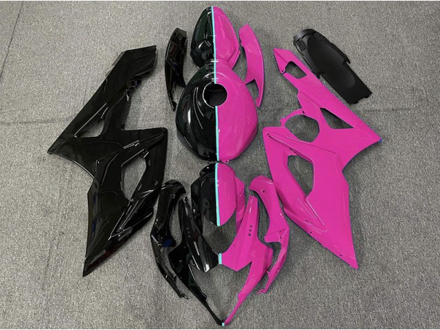 Best Aftermarket 2005-2006 Black and Pink Suzuki GSXR 1000 Fairings