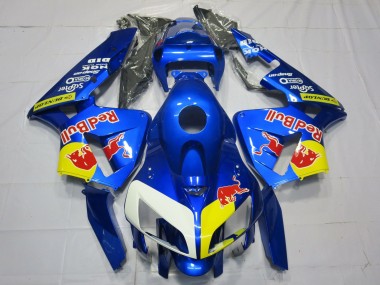 Best Aftermarket 2005-2006 Blue Red Bull Style Honda CBR600RR Fairings