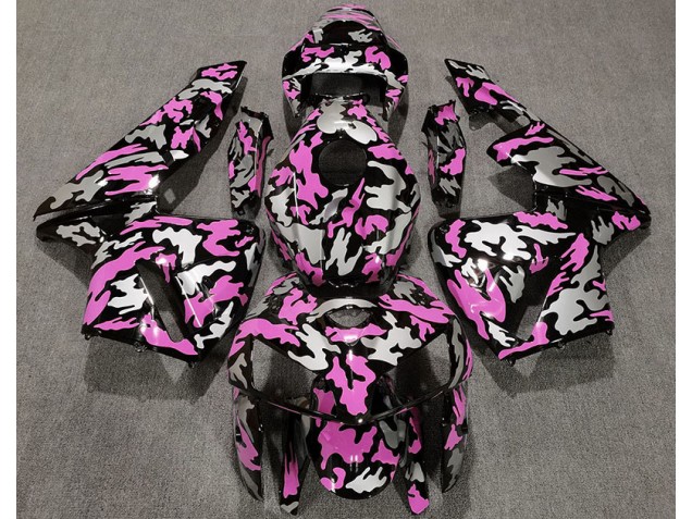 2005-2006 Camo & LIGHT PINK Honda CBR600RR Fairings