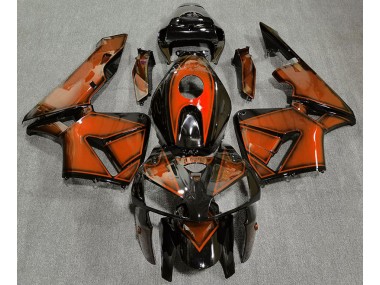 2005-2006 Deep Orange Honda CBR600RR Fairings