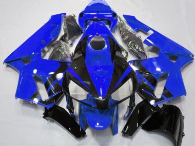 Best Aftermarket 2005-2006 Gloss Blue & Black Design Honda CBR600RR Fairings