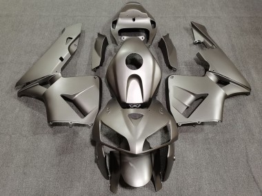 Best Aftermarket 2005-2006 Matte Silver Honda CBR600RR Fairings