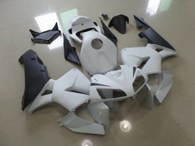 2005-2006 Matte White and Black Honda CBR600RR Fairings