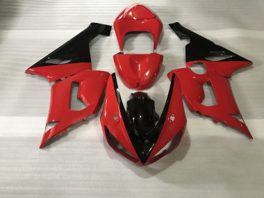 Best Aftermarket 2005-2006 Red & Black Kawasaki ZX6R Fairings