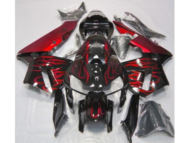 Best Aftermarket 2005-2006 Red Flame Honda CBR600RR Fairings