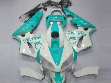 2005-2006 Teal Custom Honda CBR600RR Fairings