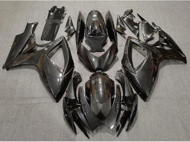 Best Aftermarket 2006-2007 Full Carbon Fiber Suzuki GSXR 600-750 Fairings