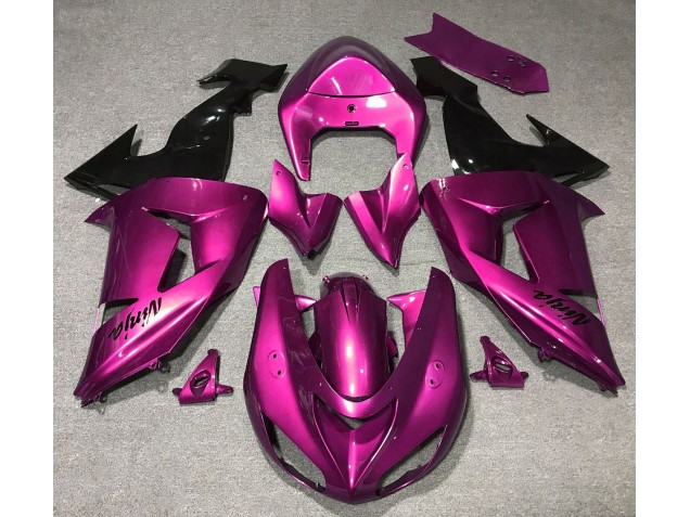 2006-2007 Gloss Pink Kawasaki ZX10R Fairings