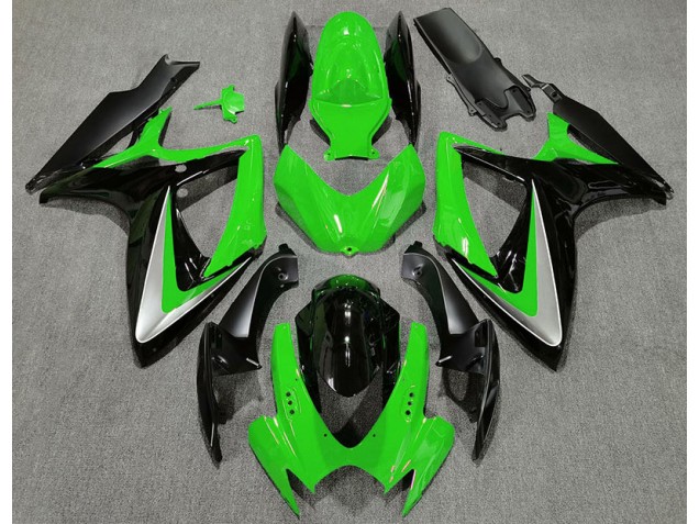 Best Aftermarket 2006-2007 Green OEM Style Suzuki GSXR 600-750 Fairings