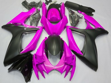 Best Aftermarket 2006-2007 Hot Pink Suzuki GSXR 600-750 Fairings