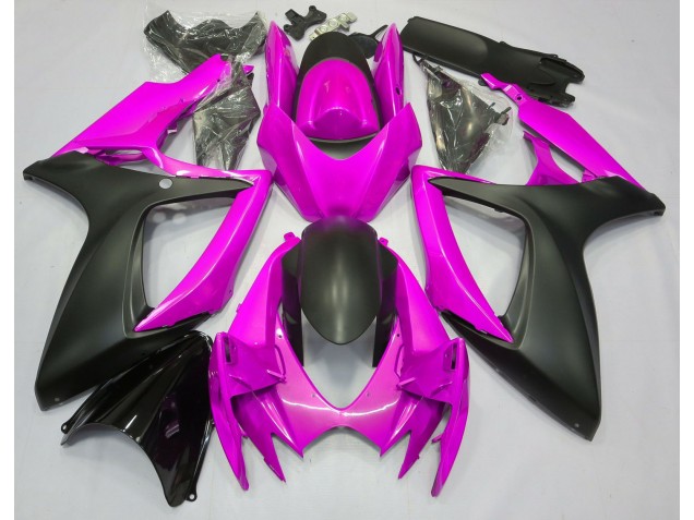 2006-2007 Hot Pink Suzuki GSXR 600-750 Fairings