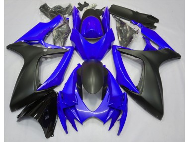 Best Aftermarket 2006-2007 Ocean Blue Suzuki GSXR 600-750 Fairings