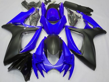 2006-2007 Ocean Blue Suzuki GSXR 600-750 Fairings