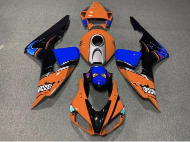 2006-2007 Orange Shark Honda CBR1000RR Fairings