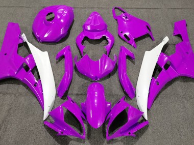 2006-2007 Pearl Purple Yamaha R6 Fairings