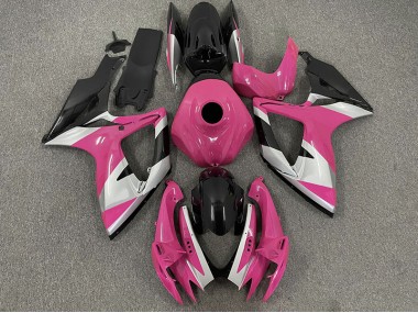 Best Aftermarket 2006-2007 Pink Design Suzuki GSXR 600-750 Fairings