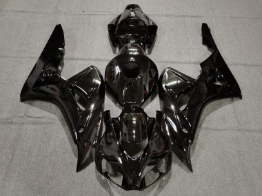 2006-2007 Plain Gloss Black Honda CBR1000RR Fairings