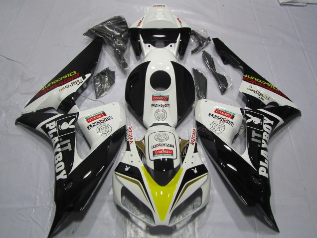 2006-2007 PlayBoy Style 2 Honda CBR1000RR Fairings