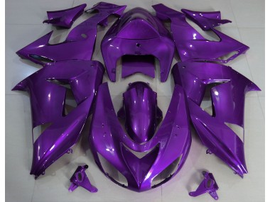 2006-2007 Purple Plain Kawasaki ZX10R Fairings