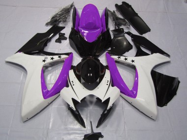 Best Aftermarket 2006-2007 Purple Star Suzuki GSXR 600-750 Fairings