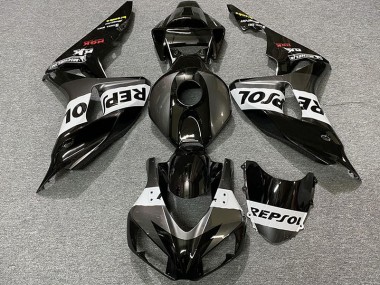 2006-2007 Silver Repsol Honda CBR1000RR Fairings