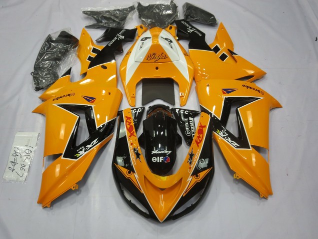 Best Aftermarket 2006-2007 Special Orange Kawasaki ZX10R Fairings