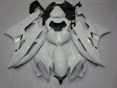 2006-2007 White Gloss Yamaha R6 Fairings