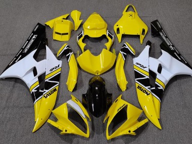 2006-2007 Yellow OEM Style Yamaha R6 Fairings