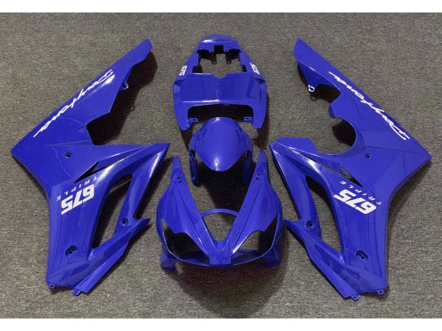 2006-2008 Gloss Blue Triumph Daytona 675 Fairings