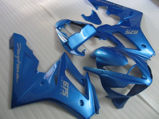 2006-2008 Vibrant Blue Triumph Daytona 675 Fairings