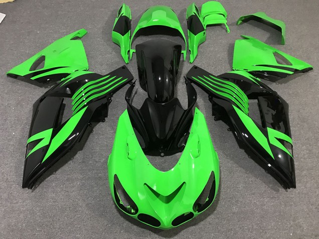 Best Aftermarket 2006-2011 Bright Green Kawasaki ZX14R Fairings