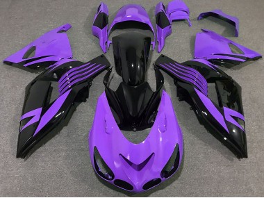 Best Aftermarket 2006-2011 Bright Purple Kawasaki ZX14R Fairings