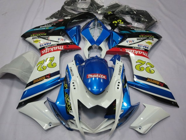 Best Aftermarket 2007-2008 22 Suzuki GSXR 1000 Fairings