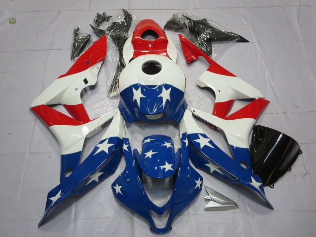 Best Aftermarket 2007-2008 American Flag Honda CBR600RR Fairings