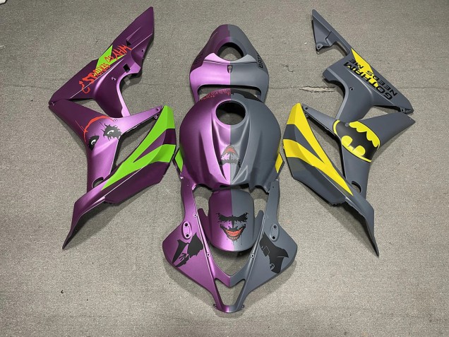 Best Aftermarket 2007-2008 Bat Man vs Joker Matte Honda CBR600RR Fairings