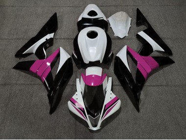 Best Aftermarket 2007-2008 Black White and Pink Honda CBR600RR Fairings