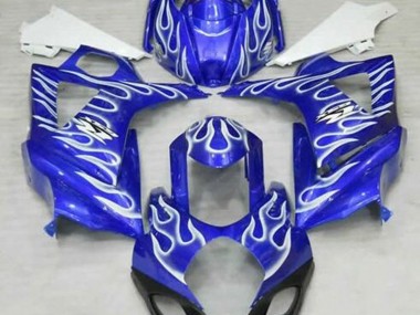 Best Aftermarket 2007-2008 Blue Flame Suzuki GSXR 1000 Fairings