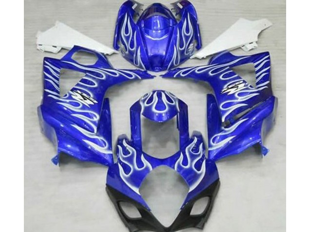 2007-2008 Blue Flame Suzuki GSXR 1000 Fairings