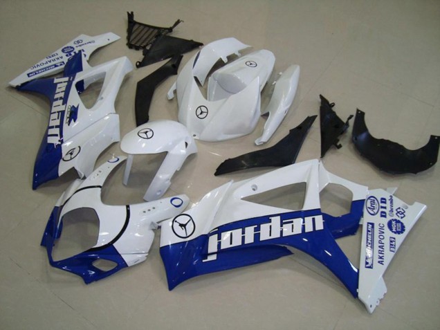 Best Aftermarket 2007-2008 Blue Jordan Suzuki GSXR 1000 Fairings