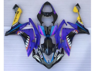 Best Aftermarket 2007-2008 Blue Shark Yamaha R1 Fairings