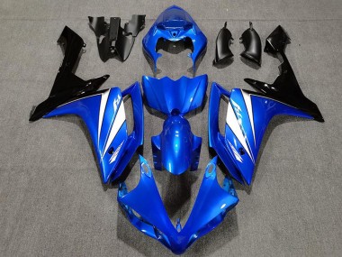 2007-2008 Blue White and Black Yamaha R1 Fairings