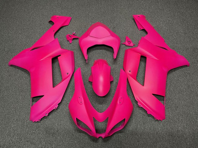 2007-2008 Fucsia Kawasaki ZX6R Fairings