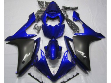 Best Aftermarket 2007-2008 Gloss Blue and Black Yamaha R1 Fairings