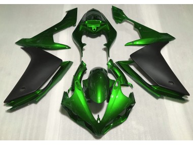 Best Aftermarket 2007-2008 Gloss Green & Black Yamaha R1 Fairings