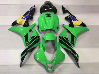 Best Aftermarket 2007-2008 Green & Blue Bull Honda CBR600RR Fairings