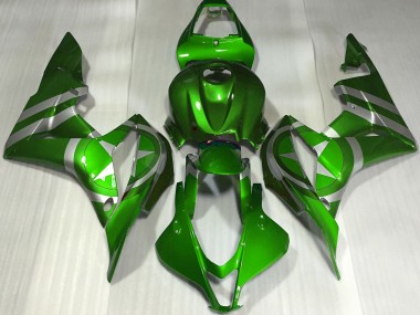 2007-2008 Green Captain America Honda CBR600RR Fairings