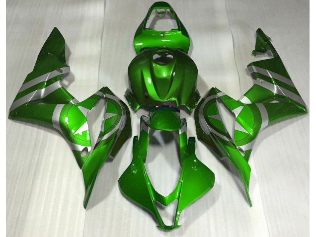 2007-2008 Green Captain America Honda CBR600RR Fairings