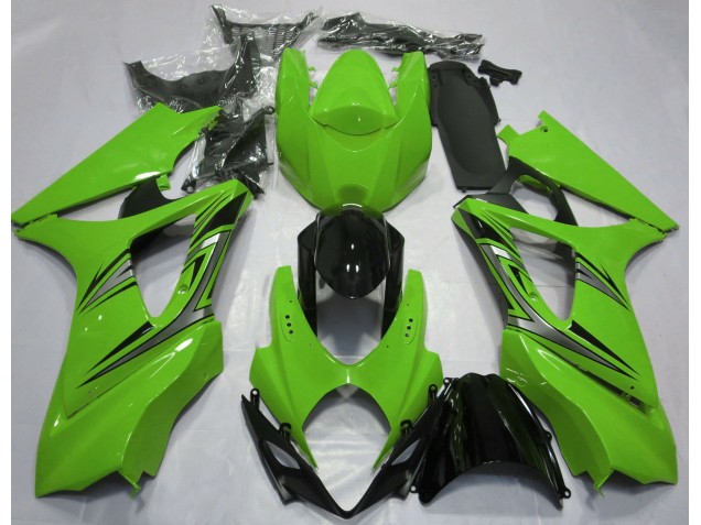 Best Aftermarket 2007-2008 Green OEM Style Suzuki GSXR 1000 Fairings