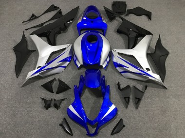 Best Aftermarket 2007-2008 OEM Style Blue and Silver Honda CBR600RR Fairings