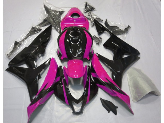 Best Aftermarket 2007-2008 Pink and Black OEM Design Honda CBR600RR Fairings